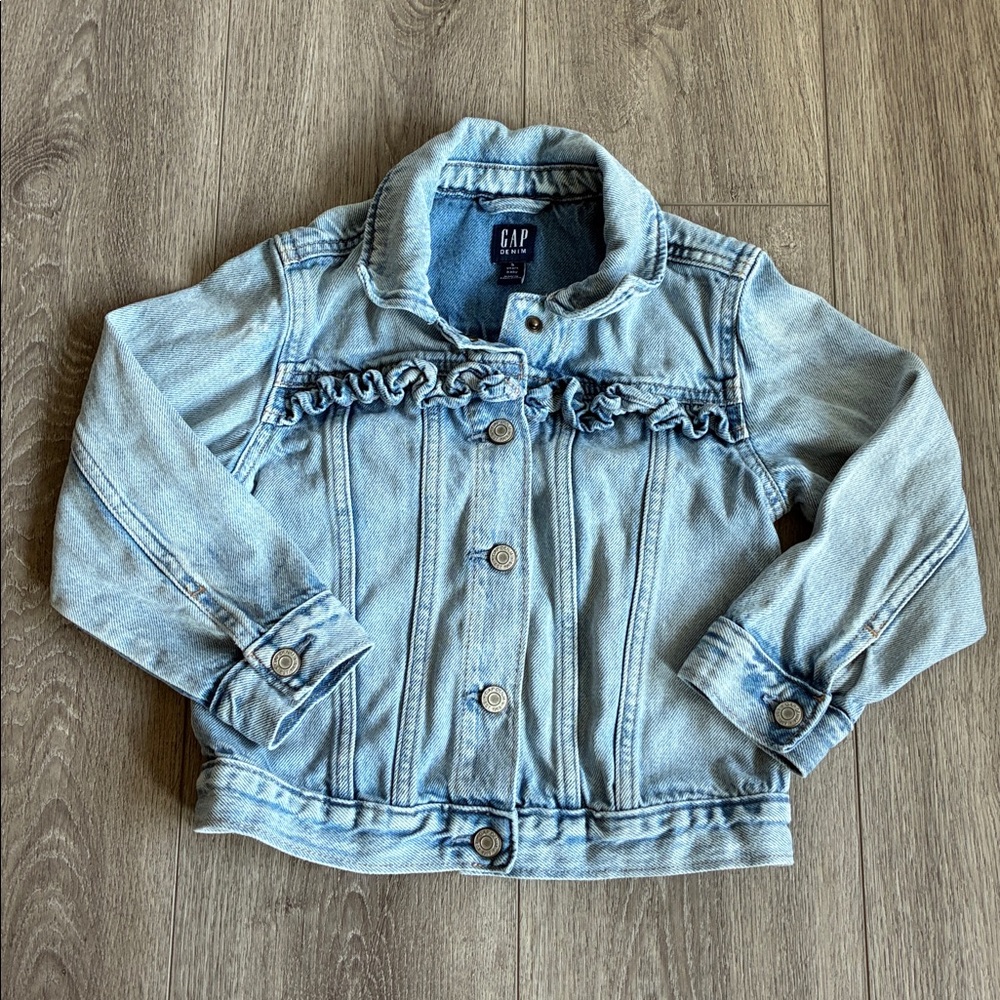 NWOT GAP Girls denim jacket size 5